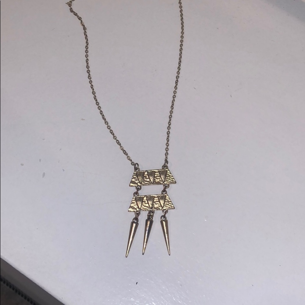 Gold necklace